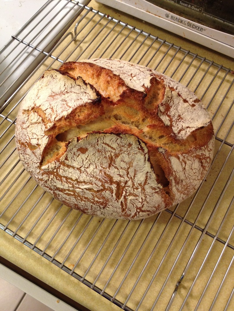 rustic sourdough loaf