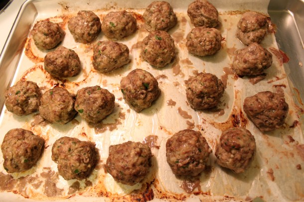 baked meatballs