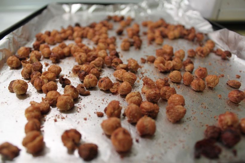 crispy chickpeas