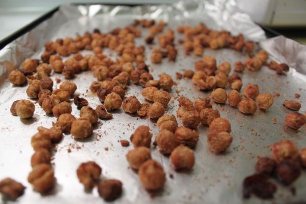 crispy chickpeas